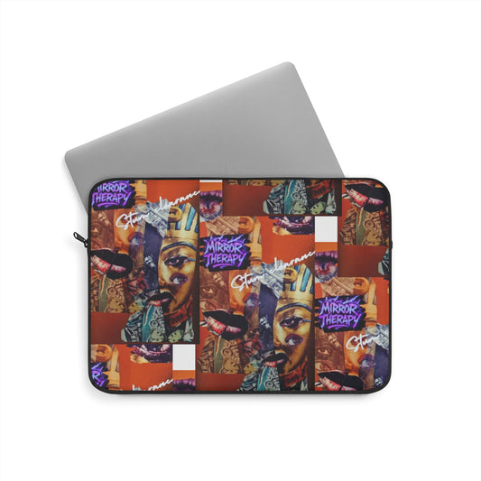 Artistic Laptop Sleeve - Mirror Therapy Design, Trendy Tech Case, Unique Gift for Students, Professionals, Art Lovers, Boho Style