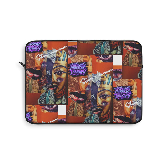 Artistic Laptop Sleeve - Mirror Therapy Design, Trendy Tech Case, Unique Gift for Students, Professionals, Art Lovers, Boho Style